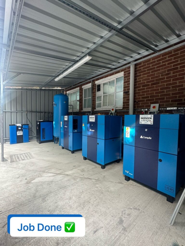Case Study: CompAir Compressor Installation with Space Limitation