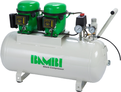 Bambi BB50D – Oil Lubricated – Dual Motor