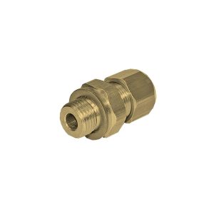 F4BM1B6-1/8 — Brass Compression Fittings — 6mm, G1/8 and