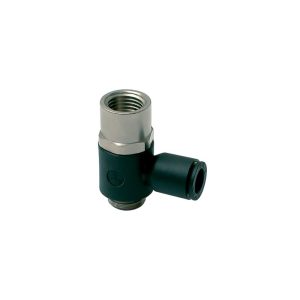3124 04 10 — Pneumatic Push-In Fittings - LF 3000® — Elbow 90° — 4mm, G1/8