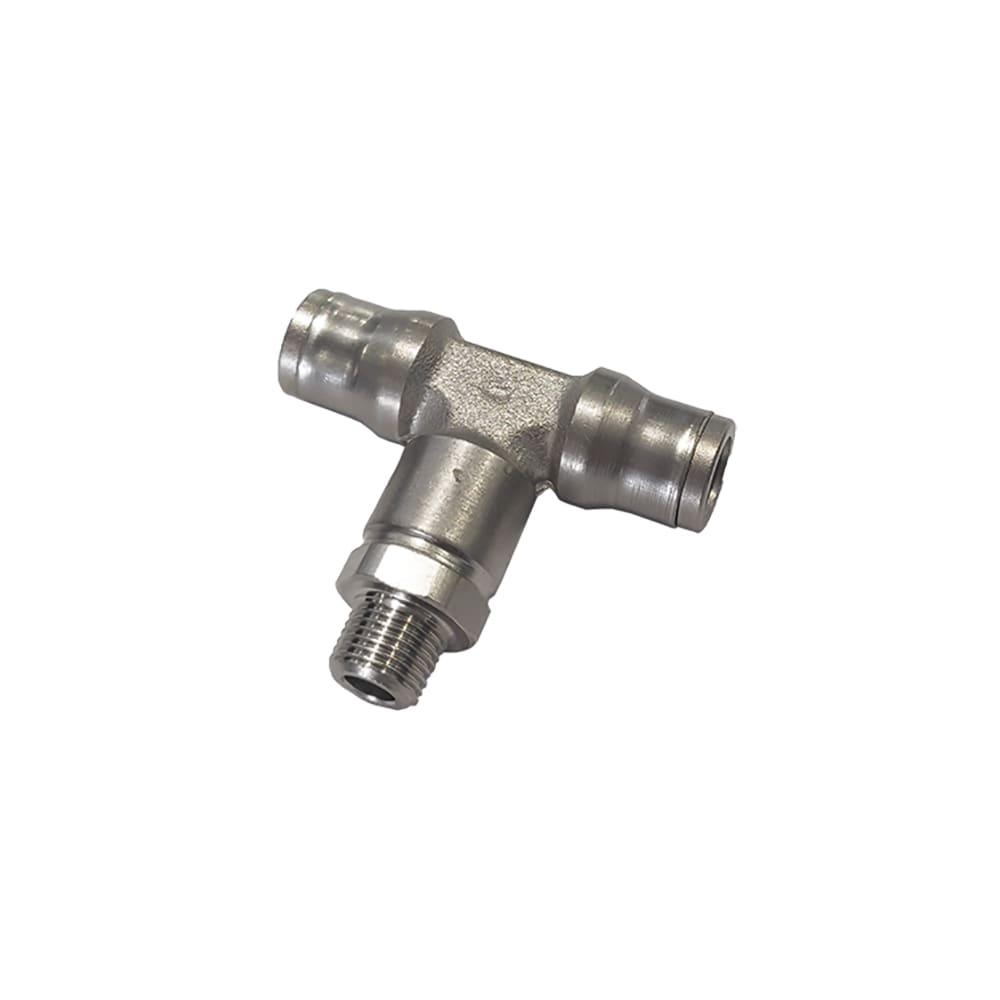 3608 06 10 — Stud Branch Tee, Male Thread — Branch Tee — 6mm, G1/8