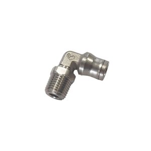 3609 04 13 — Stud Elbow, Male Thread — Elbow 90° — 4mm, G1/4