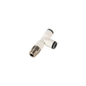 6973 04 13 — LIQUIfit® Push-In Fittings with Metal Adaptors — Tee — 4mm, G1/4