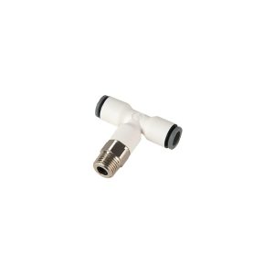 6978 04 10 — LIQUIfit® Push-In Fittings with Metal Adaptors — Tee — 4mm, G1/8