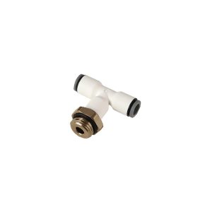 6998 04 10 — LIQUIfit® Push-In Fittings with Metal Adaptors — Tee — 4mm, G1/8