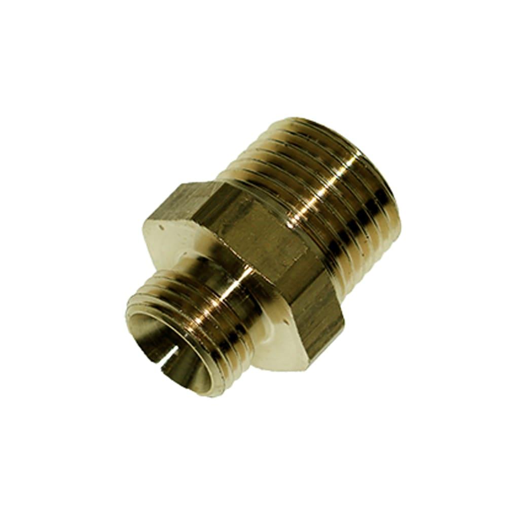 EG6-1/4B — Brass Compression Fittings — 6mm, R1/4