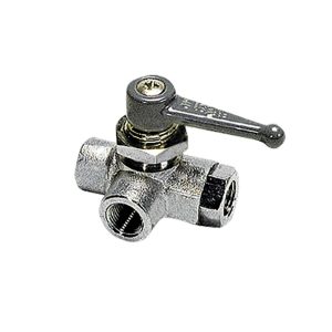 Legris 0452 3 Way Panel Ball Valve