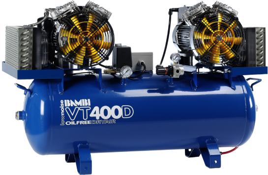 Bambi VT400D – Oil Free – Low Noise (Desiccant Dryer)