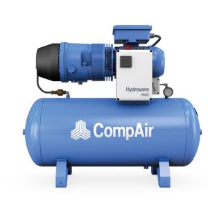 Hydrovane HV02 Receiver Mounted 2.2kW 1ph Single Phase Fixed Speed Rotary Vane Compressor